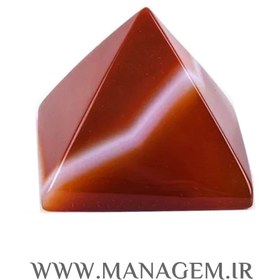 تصویر هرم سنگ کارنلیان 