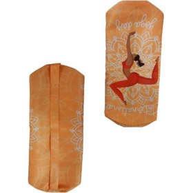 تصویر کاور مت یوگا طرح دار 