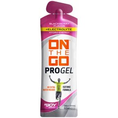 تصویر پرو ژل انرژی زا و معدنی PROGEL ON THE GO با طعم توت سیاه 