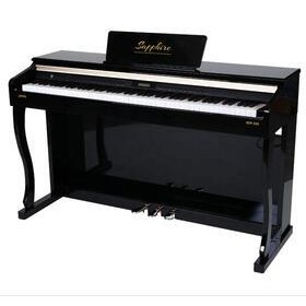 تصویر پیانو SAPPHIRE SDP 320 HAMMER ACTION 88 KEY PIANO BLACK JWIN 