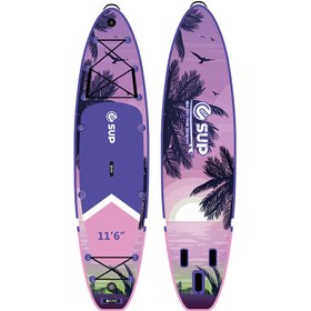 تصویر پدل برد غروب برند E-SUP 