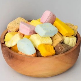 تصویر بستنی خشک (میکس چند میوه ) 