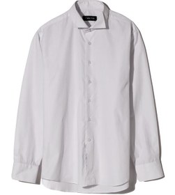تصویر ​پیراهن مردانه نخی سفید Caldo Vita زاگرس پوش 