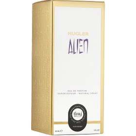 تصویر عطر جیبی زنانه النترا تاینی مدل Mugler Alien حجم 30 میلی لیتر 