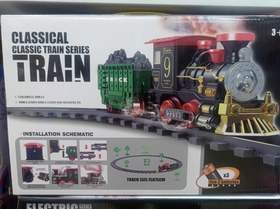 تصویر قطار ریلی بزرگ 