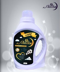 تصویر مایع لباسشویی مشکین شوی آیلاوین 1.1 لیتری با رایحه ادکلنی و ادکلن کپسوله شده Laundry Liquid for black and dark clothes