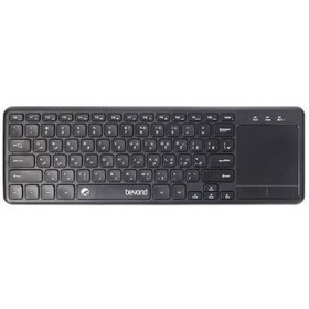 تصویر کیبورد بی‌سیم بیاند مدل BK-6802BT سوییچ ممبران Beyond BK-6802BT Membrane Switches Wireless Keyboard