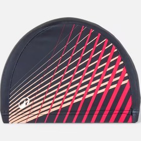 تصویر کلاه شنا دکتلون نابایجی-NABAIJI Fabric pool cap-صورتی 