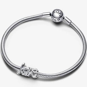 تصویر النگو با آویز قفل درخت عشق پاندورا 