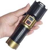 تصویر چراغ قوه دستی اسمال سان مدل ZY-T305 زوم‌دار با پاوربانک 