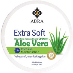 تصویر کرم مرطوب کننده آدرا حاوی آلوئه ورا 200 میل Adra aloe vera moisturizing cream