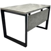 تصویر میز اداری پایه فلزی مناسب سطح کارمندی ۱۲۰ در ۷۰ 