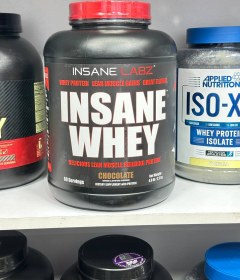 تصویر پروتئین وی اینسن لبز اصل آمریکایی INSANE WHEY