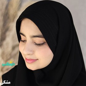 تصویر مقنعه ابری کرپ سایز ۹۰ 