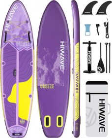 تصویر پدل برد BREEZE PURPLE برند HIWAVE 