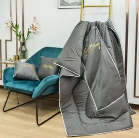 تصویر پتو بالشتی - سبز 