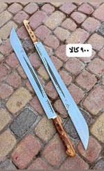 تصویر بامبو یک متری فولادی با غلاف 