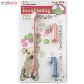 تصویر مسواک سگ و گربه مدل Tootbrush 