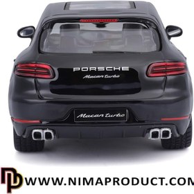 تصویر ماکت فلزی ماشین Porsche Macan مدل Bburago 