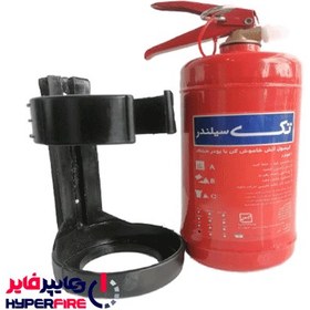 تصویر کپسول آتش نشانی پودر و گاز 1 کیلویی تک سیلندر 1kg tak cylinder powder and gas capsule