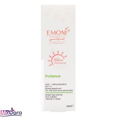 تصویر فلوئید ضد آفتاب پوست چرب امونی Emoni Purience Sunscreen Fluid