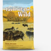 تصویر غذای خشک سگ تیست آو د وایلد مدل High Prairie گاومیش و گوزن وزن ۲ کیلوگرم Taste of the Wild High Prairie Canin Formula Bison & Venison 2kg