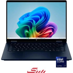 تصویر لپ تاپ اچ‌پی OmniBook X Flip 14-FM0023DX ظرفیت ۱ ترابایت با ۱۶ گیگابایت رم و پردازنده Core Ultra 7 