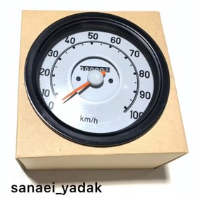 تصویر آمپر کیلومتر بنز ده تن speed meter gauge gray