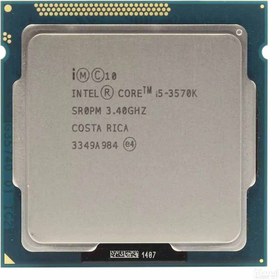 تصویر پردازنده بدون باکس اینتل مدل Intel Core i5-3570K Intel Core i5-3570K