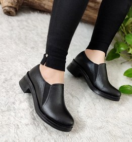 تصویر کفش طبی-اداری دوکــش مدل لبخند Formal shoes