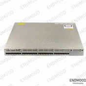 تصویر سوئیچ سیسکو مدل WS-C3850-24XS-S استوک Cisco WS-C3850-24XS-S 24Port Switch Stock