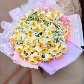 تصویر دسته کل نرگس 