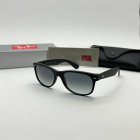 تصویر عینک افتابی مردانه ریبن نیو ویفرر اورجینال2132 - عدسی مشکی Rayban rb 2132