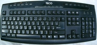 تصویر کیبورد تسکو استوک مدل TK 6201 TK 6201