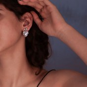 تصویر گوشواره پینترستی قلب 