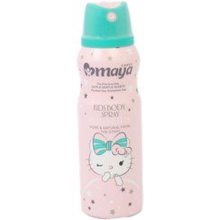 تصویر اسپری بدن کودک دخترانه مایا مدل Hello Kitty حجم 130میل ا maya hello kitty kids body spray 130ml maya hello kitty kids body spray 130ml