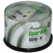 تصویر دی وی دی خام گاردین پرینتیبل بسته 50 عددی ا Guardian DVD-R Printable Pack of 50 Guardian DVD-R Printable Pack of 50