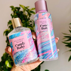 تصویر بادی میست و شاور ژل بیبی کندی - بادی اسپلش تک Candy baby body mist and shower jell