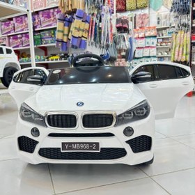 تصویر ماشین شارژی کودک طرح BMWX6مدل Y-MB968-2 در دسته ماشین بازی و موتوروسه چرخه 