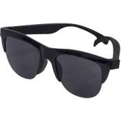 تصویر عینک هوشمند مدل F06 با هدفون بلوتوثی 