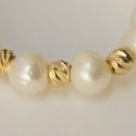 تصویر انگشتر مرواریدی طرح گوی 