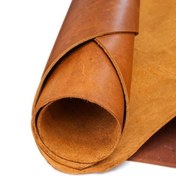 تصویر چرم زیره دباغی گیاهی عسلی ساده 