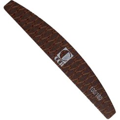 تصویر سوهان چرمی سی سی لی CCLI سوسماری هلال 100/180 Nail File CCLI