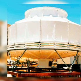 تصویر برج خنک کننده مدور 20 تن مدل DC circle 