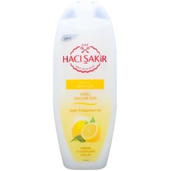 تصویر شامپو حاجی شاکر لیمو مخصوص موهای چرب حجم ۵۰۰ میلی لیتر ضد ریزش و تقویت کننده 