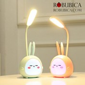 تصویر چراغ مطالعه شارژی طرح خرگوش 