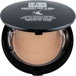 تصویر پنکک همراه کیف رایگان و ارسال با رنگ رندوم بکا C411 Bka Conpact Powder 12 ml with free bag and random color delivery