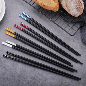 تصویر چاپستیک نگین دار chopstick