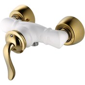 تصویر شیر توالتی مدل نیلا البرز روز سفید طلایی 