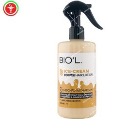 تصویر لوسیون مناسب موهای رنگ شده و آسیب دیده مدل بستنی کافه بیول 